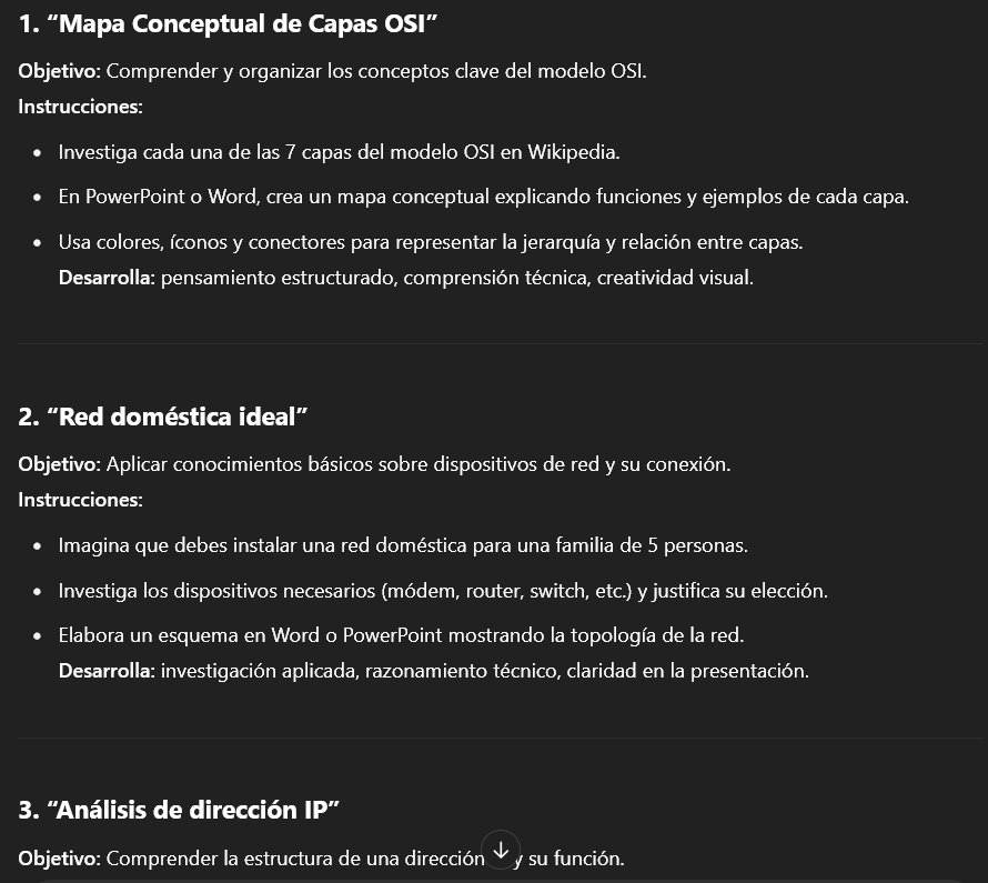 Respuesta de ChatGPT